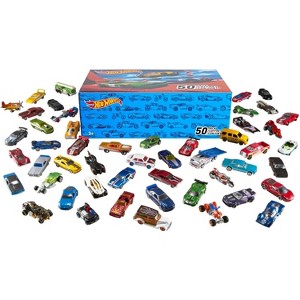 Hot Wheels 10-Pack 1:64 Scale Toy Trucks & Cars - Assorted Styles for Kids & Collectors - 1 of 4