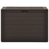 vidaXL Patio Storage Box Brown 30.7"x17.3"x21.7" - 2 of 4
