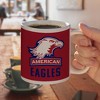 American University Eagles Logo Ceramic Coffee Mug, Novelty Gift Mugs for Coffee, Tea and Hot Drinks, 11oz, White - 4 of 4