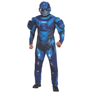Disguise Mens HALO Red Spartan Muscle - 1 of 2