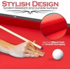 SereneLife 76'' Portable and Foldable Pool Table with Accessory Kit – Compact Billiard Table for Gameroom, Apartment, or Office – SLPO730 - 3 of 4