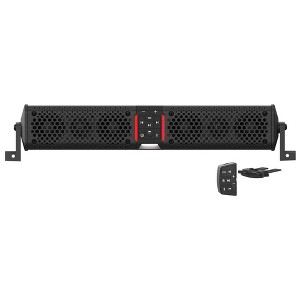 Wet Sounds STEALTH XT Soundbar - All-In-One IP67 Weatherproof 300-Watt Amplified Bluetooth Soundbar With Remote - Black - 1 of 4