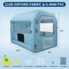 Inflatable Paint Booth Tent with 3-Layer Filter, Portable DIY Spray Booth for Cars, Motorcycles, Garage, Furniture & Parts Painting - 3 of 4