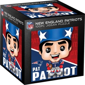 MasterPieces Officially Licensed Pat Patriot - New England Patriots Mascot 100 Piece Puzzle - 1 of 4