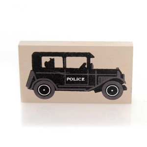 Cat's Meow Village 1.75 In Police Car , Accessory Retired 1992 (1PC) - 1 of 1