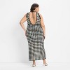 Women's Open Back Maxi Sweater Dress - Future Collective - 2 of 3