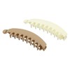 Unique Bargains Women's Hair Accessories Interlocking Ponytail Banana Clip Antislip Clip 4 Pcs - 4 of 4
