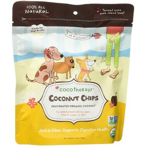 CocoTherapy CTT-0002-6 Coconut Chips (1 Pouch), 6 oz - 1 of 3