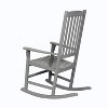 Cambridge Casual Alston Mahogany Outdoor Patio Rocking Chair - 3 of 4