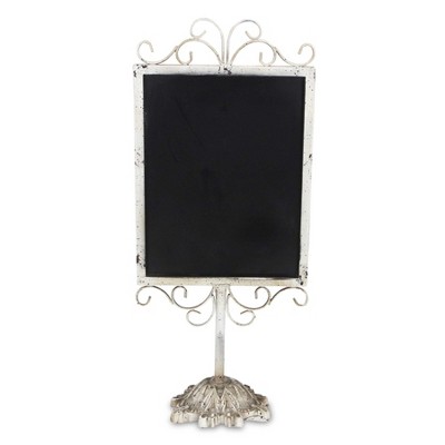 Cheung's Varian Rustic White Distressed Elegant Chalkboard