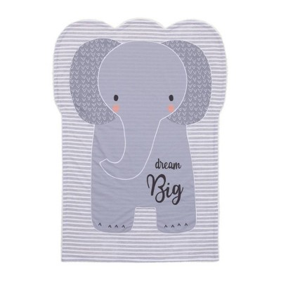 Little Love By NoJo Emma The Elephant Knit Shaped Baby Blanket