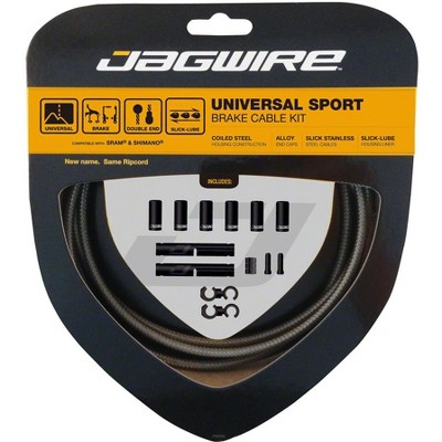 Jagwire Universal Sport Brake Kit Brake Cable & Housing Set