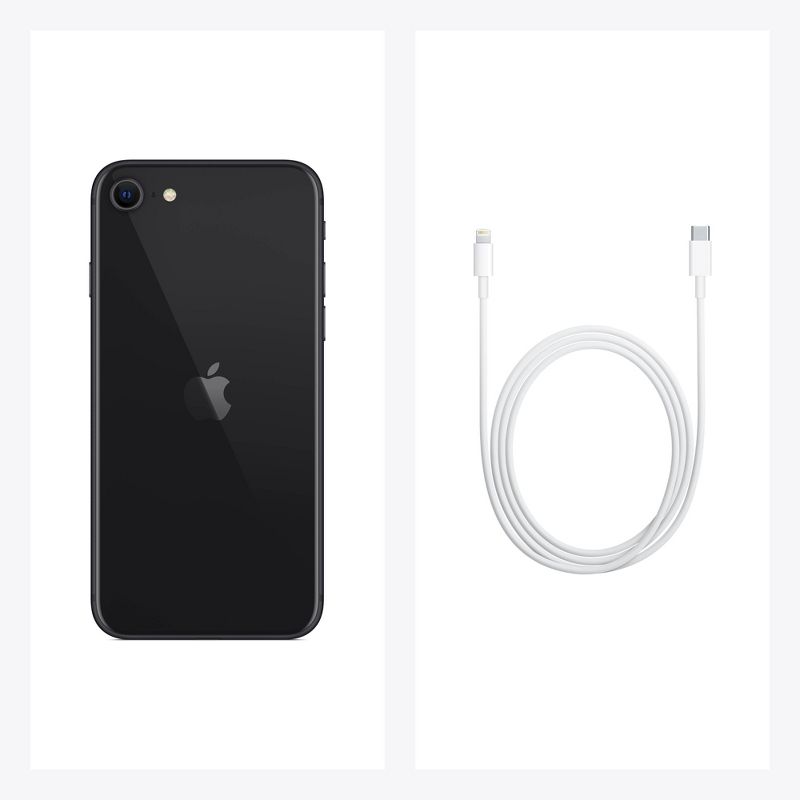 Tracfone Prepaid Apple iPhone SE 2nd Gen (64GB) CDMA - Black, 6 of 8