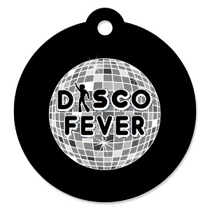 Big Dot of Happiness 70's Disco - 1970's Disco Fever Party Favor Gift Tags (Set of 20) - 1 of 4