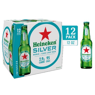 Heineken Silver Beer - 12pk/12 fl oz Bottles