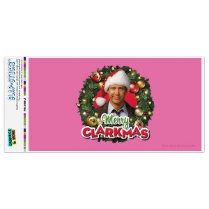 Christmas Vacation Merry Clarkmas Automotive Bumper Sticker - 1 of 4