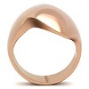 Slickblue Minimalist Rose Gold Brass Ring for Women - No Stone, Perfect Gift for Valentine's Day, Size 5-9 - 4 of 4
