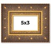 PosterPalooza | Photo Size Museum Gold Picture Frame - UV Acrylic, Foam Board Backing, Hanging Hardware - 2 of 4