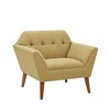 NicBex Accent Chair Upholstered Living Room Chair Comfy Chair Reading Chair for Reading Room, Bedroom - 3 of 4