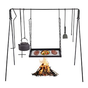 Winado Portable Cookware Hanging Rack Outdoor Camping Bonfire - 1 of 4
