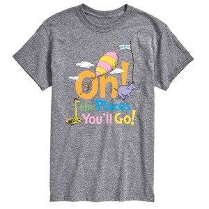 Men's - Dr. Seuss - Oh! The Places You'll Go Short Sleeve Graphic T-Shirt - 1 of 4