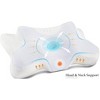 LISM Cervical Contour Neck Pillow for Pain Relief,Ergonomic Bed Pillows for Side Back Stomach Sleepers - 2 of 4