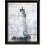 HomeRoots Lighthouse Black Framed Print Wall Art - 4 of 4