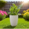 KTMBDW 21.26 Inch Ceramic Planter Pot, Vintage-Style Ceramic Flower Pots, Indoor Plant Containers - 3 of 4