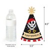 Big Dot of Happiness Pirate Ship Adventures - Cone Happy Birthday Party Hats for Kids and Adults - Set of 8 (Standard Size) - 3 of 4