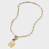 Bijoux Sport by Luv Aj MLB Gold Dog Tag Charm Necklace - 3 of 4