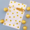 Wrapables Gold Dots Drawstring Treat Bags (50pcs) - 4 of 4