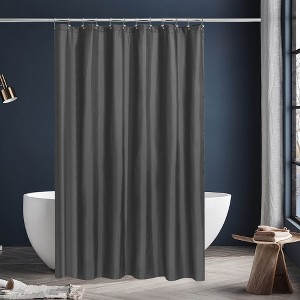 Awesome Home Waterproof Soft Fabric Shower Curtain or Liner - 1 of 4