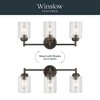 Kichler Lighting Winslow 3 - Light Vanity in  Olde Bronze - 3 of 4
