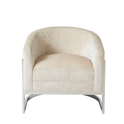 التخفيف لاو مفتاح كهربائي  Accent Chairs Cream/chrome : Target