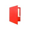 JAM Paper Laminated Glossy 2 Pocket Presentation Folders Red 100/Box 385GREB - 4 of 4