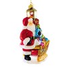 Huras Family 7.0 Inch Santa With Sleigh & Lantern Gifts Tree Sleigh Tree Ornaments - 4 of 4