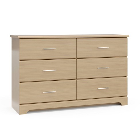 Storkcraft Brookside 6 drawer Double Dresser Driftwood Target