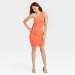 Women's Ruched Knit Mini Dress - A New Day™