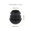 Unique Bargains Round Non-Slip Noise Reduction Non-Marking Furniture Leg Plastic Plugs - 2 of 4