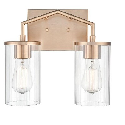 Millennium Lighting Beverlly 2 - Light Vanity in  Modern Gold