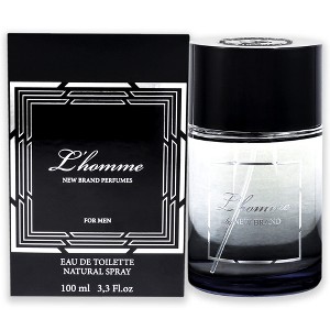 New Brand L'Homme Eau de Toilette Men Aromatic Aquatic Scent 3.3