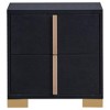 Coaster Home Furnishings Marceline Nightstand, Black - 4 of 4