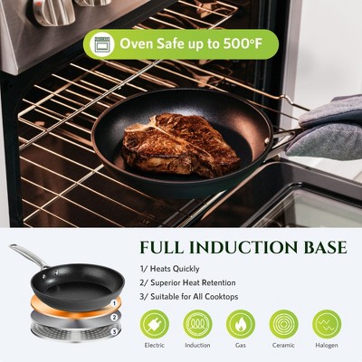 Granitestone Armor Max 12'' Black Nonstick Aluminum Fry Pan