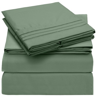 4 Piece Microfiber Sheet Set - Mellanni