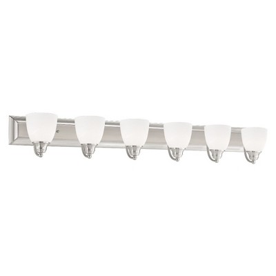 Livex Lighting Springfield 6 - Light Vanity in  Brushed Nickel