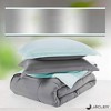 Jacler 3-Piece Lightweight Reversible All Season Down Alternative Comforter 1800 Thread Count Set - 3 of 4