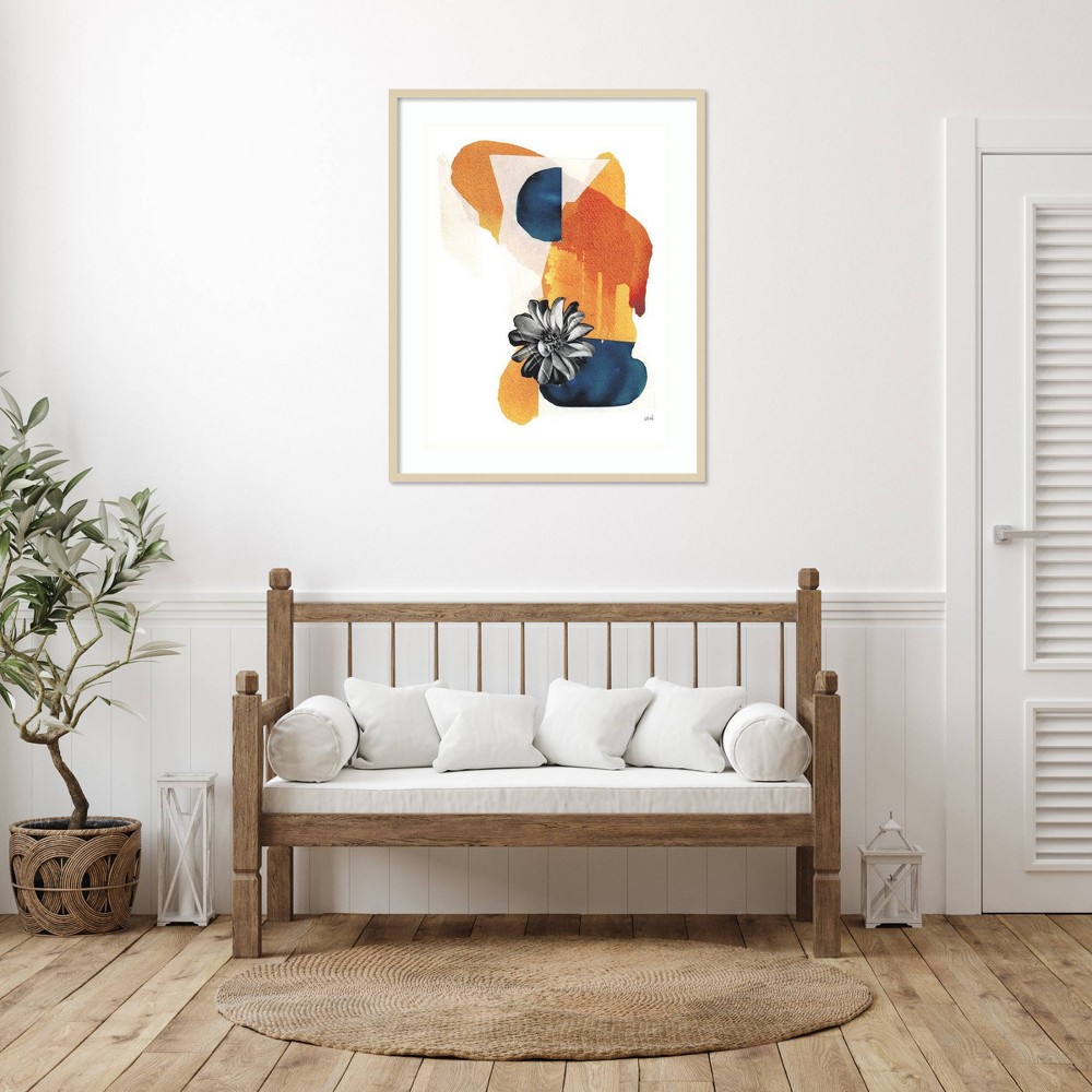 Photos - Other Decoration Amanti Art 33"x41" Yakamoz I by Lindsey Newman Wood Framed Wall Art Print