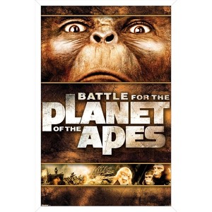 Trends International Battle for the Planet of the Apes (1973) - One Sheet Framed Wall Poster Prints - 1 of 4