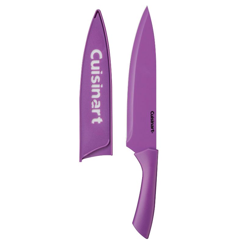 Cuisinart Advantage 12pc Ceramic-Coated Color Knife Set With Blade Guards- C55-12PRC2, 4 of 12