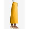 Jessica London Women's Plus Size True Fit Stretch Denim Midi Skirt - 4 of 4